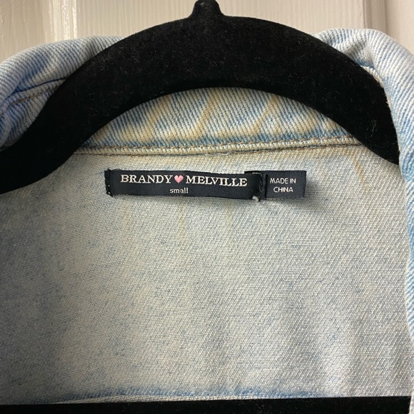 Brand Melville Distressed Denim Jacket - Picture 6 of 7